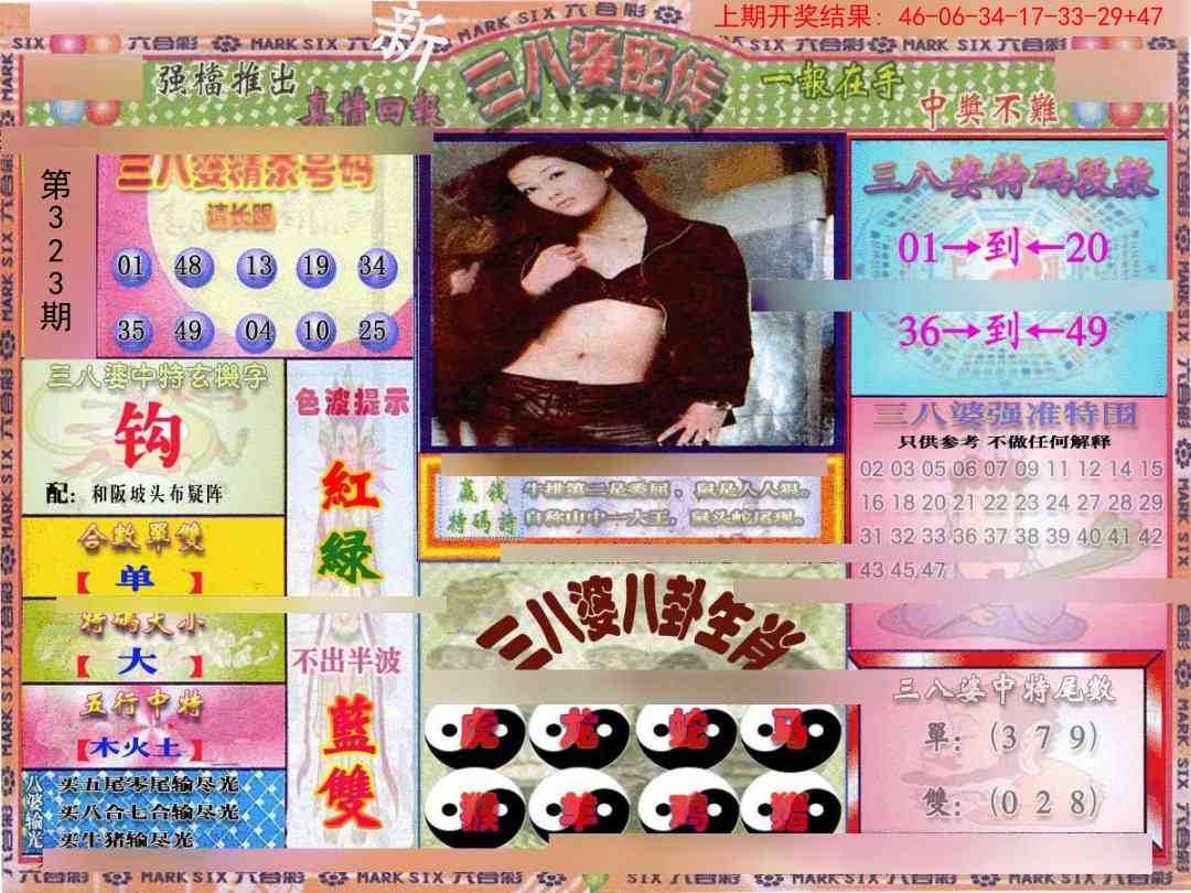 2025323期：三八婆密报，描绘2025年管家婆精准资料玄机:绿波单数万大财;解析2025最新免费资大全5肖10码：【牛虎龙马猴,1-6-9-22-24-26-39-41-44-48】