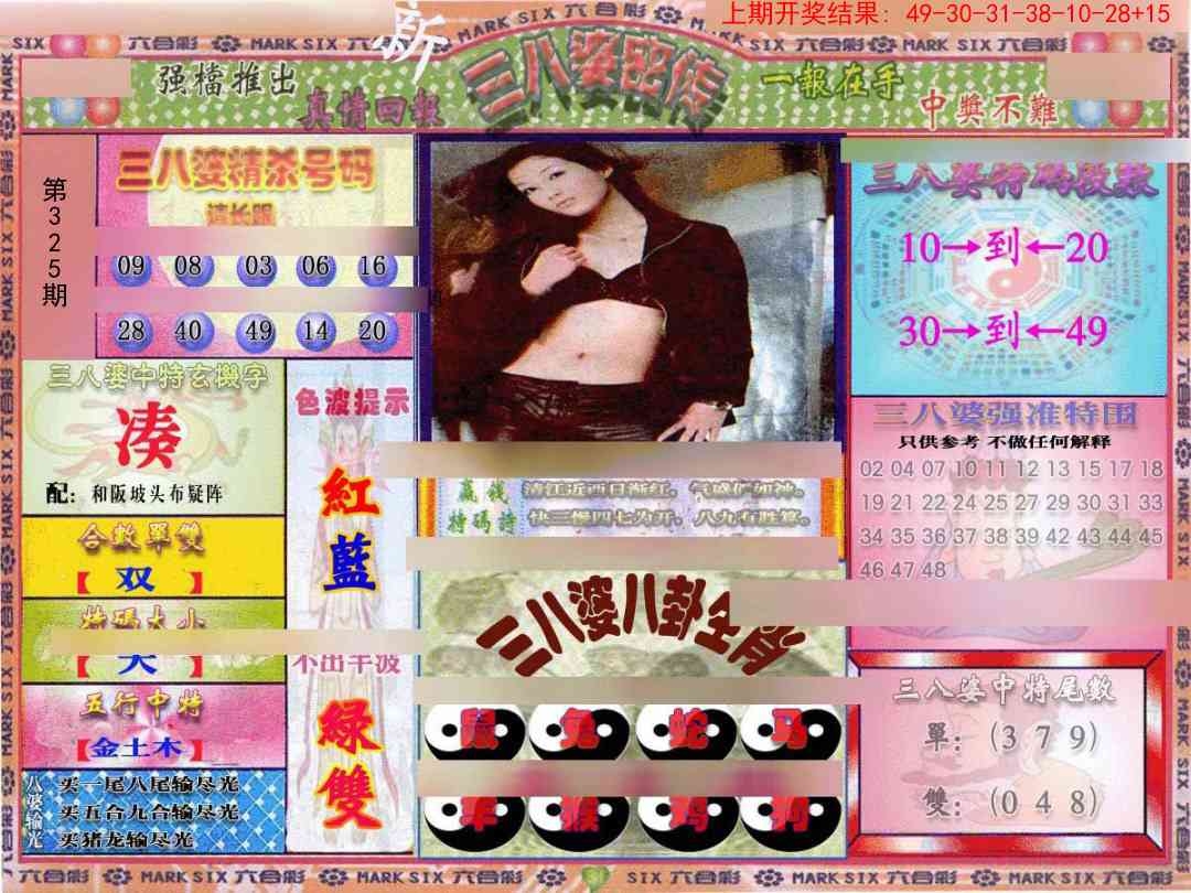 2025325期：三八婆密报，描绘2025新期期准的准确消息玄机:欲钱买大年初一 (龙羊);解析2025最新免费资料大全新5肖10码：【鼠牛虎龙猪,9-22-27-30-31-36-38-42-43-44】