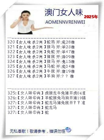 2025327期：澳门女人味，描绘2025澳门生肖卡玄机:三门有数必中特;解析2025年新澳门资枓大全5肖10码：【鼠牛兔猴鸡,1-5-17-25-28-31-35-37-40-43】