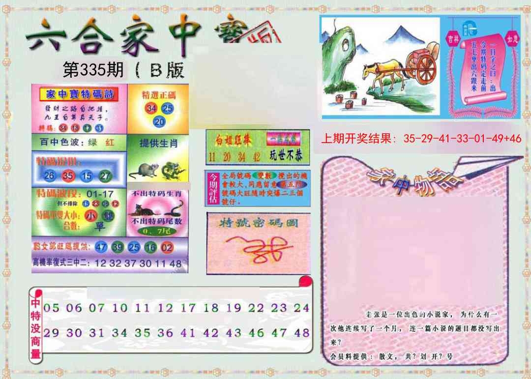 2025335期：六合家宝B，描绘2025综合资料大全玄机:蓝波双数就是它;解析2025最全免费资料大全6肖12码：【牛兔龙猴狗猪,2-3-8-9-12-16-22-24-30-37-40-49】