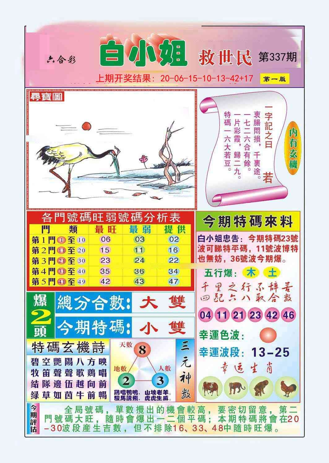 2025337期：白小姐救世，描绘2025最新资料免费大全一玄机:回首三四要留意;解析2025年资料全年资料6肖12码：【牛兔龙马羊猪,1-2-5-7-10-14-20-27-29-32-35-43】