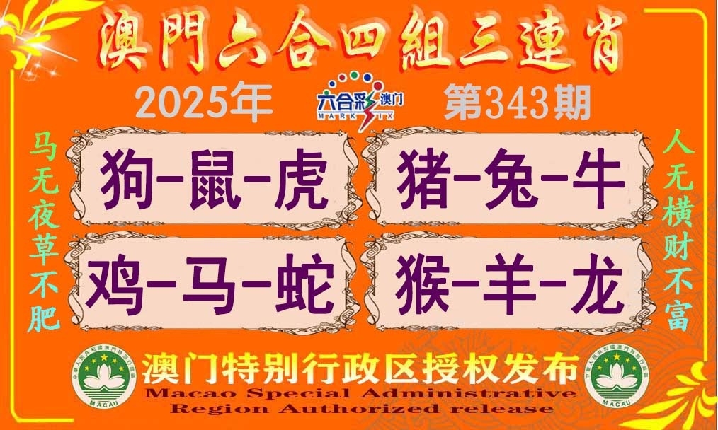 2025343期：四组三连肖，描绘2025新澳开奖结果了玄机:三三两两相伴来;解析2025新澳门彩开将结果6肖12码：【牛虎蛇马鸡狗,2-7-9-18-26-27-29-35-40-43-45-46】