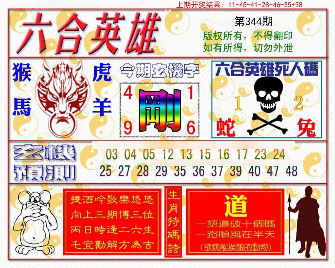 2025344期：六合英雄报，描绘2025综合资料大全玄机:红波兰波两个样;解析2025最全免费资料大全3肖6码：【兔猴鸡,2-7-13-15-36-42】