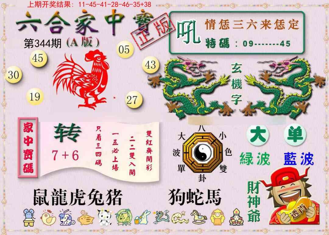 2025344期：合家中宝A，描绘2025综合资料大全玄机:买中特码要心机;解析2025神算子免费论坛3肖6码：【鼠虎马,6-11-13-17-20-44】